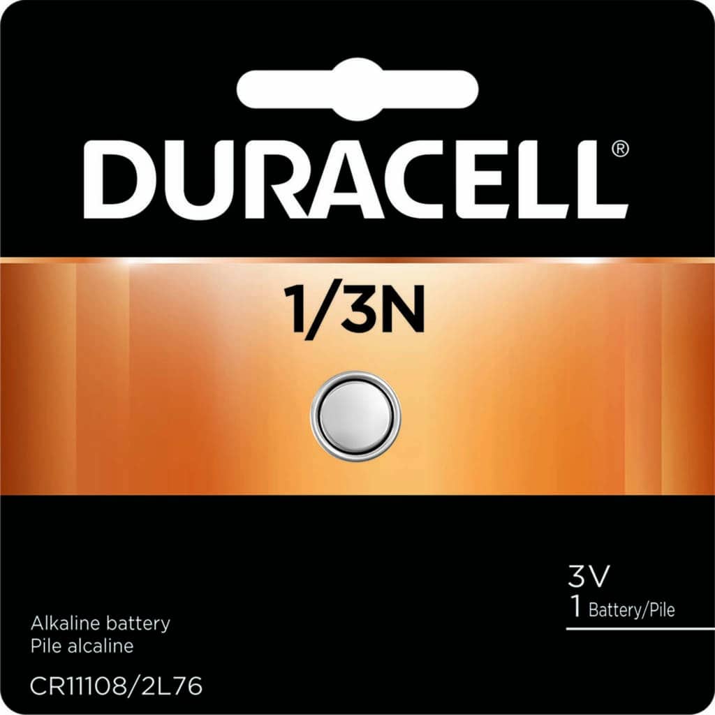 3 X Duracell CR 1/3N 2L76 CR11108 Con Litio (3 Blísters De 1 Batería) 3 Pilas