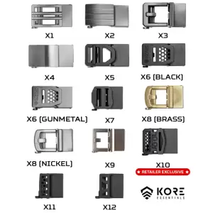 KORE ESSENTIALS GUN BELT BUCKLES