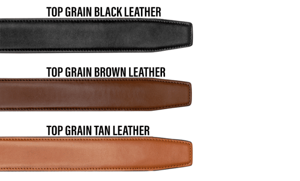 KORE ESSENTIALS LEATHER GUN BELT REINFORCED