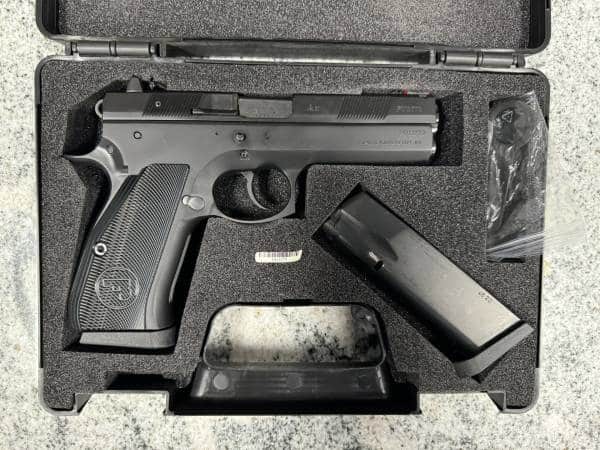 CZ 97 B 45 AUTO 4.65" 10+1 2-MAGS ORIGINAL CASE BLACK USED F013773