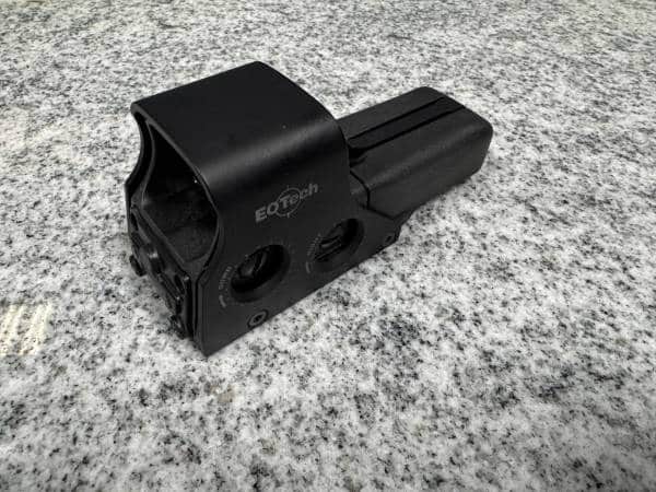 EOTECH 512 HOLOGRAPHIC SIGHT NO-CASE/BOX BLACK USED A1419122