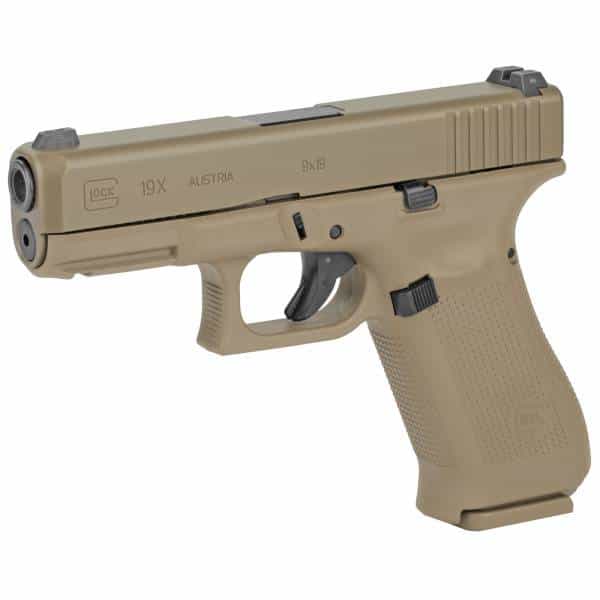 GLOCK BLUE LABEL 19X 9MM 4.02" 3MAGS 19+1 FDE - Image 2