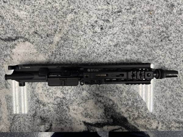 VSEVEN COMPLETE UPPER WITH GEISSELE MK4 RAIL ASR 300BLK 8.3" INCLUDES BCG/CH BLACK USED VSEVENUPPER300BLKUSED