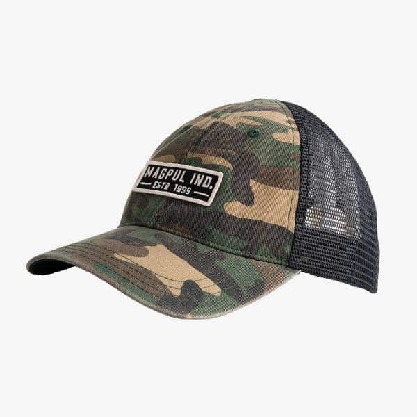 MAGPUL ESTABLISHED GARMENT WASHED TRUCKER HAT - WOODLAND - Image 2