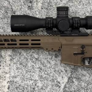 ARMALITE M15 RIFLE 5.56 16" NO-CASE/MAGS/BOX W/ ARKEN SH-4 4-16X50 FDE USED 15-002962A
