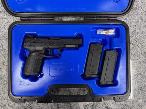 FN FIVE-SEVEN MKII 4.8" 5.7X28 20+1 3-MAGS ORIGINAL CASE BLACK USED 386344841