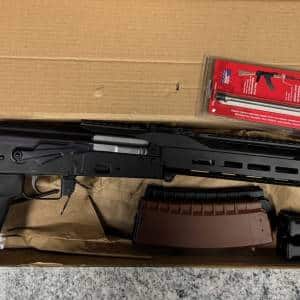 WBP JACK 556SR 16.25" 5.56 4-MAGS 30RD KNS PISTON SURESHOT CHASSIS ORIGINAL BOX BLACK USED JMSR19003