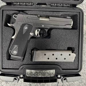 SIG SAUER 1911 NIGHTMARE FASTBACK CARRY 4.25" 45 ACP 8+1 3-MAGS ORIGINAL CASE BLACK USED 54B038364