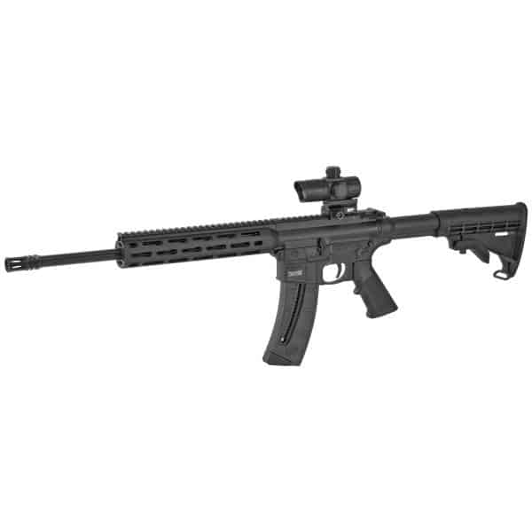 SMITH & WESSON M&P15-22 16.5" SPORT OR W/ M&P RED/GREEN DOT OPTIC 25RD - Image 3