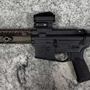 BRAVO COMPANY MFG BCM BCM4 11.5" 5.56 PISTOL NO-MAG SSA-E SOFT CASE REARDEN MUZZLE VORTEX SPARC OPTIC BLACK/ODG USED W21866