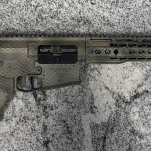 CROSS MACHINE TOOL CO. INC. UHP-10 7.62X51 18" 3-MAGS 100RD AMMO CAMO USED 00675