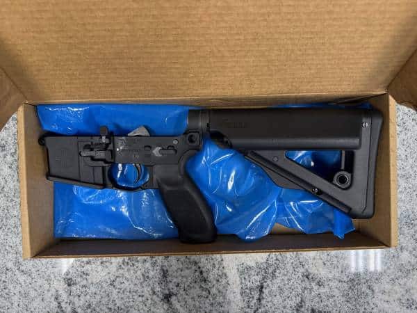 SIG SAUER AR15 COMPELTE LOWER W/ ORIGINAL BOX BLACK USED 20K047804