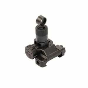 KNIGHT'S ARMAMENT FOLDING MICRO REAR SIGHT 200-600 METER ADJUSTIBLE
