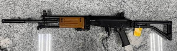 IMI GALIL 392 RIFLE 16" 223 REM 50RD 7-MAGS (SEALED) NEVER FIRED ORIGINAL BOX/CASE ACTION ARMS IMPORT BLACK USED AAL-2095014