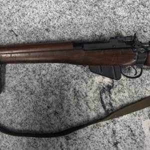 BRITISH (ROF FAZAKERLEY) RIFLE NO. 5 MK I .303 BRITISH 18.75" 1-MAG NO-CASE/BOX WOOD USED AB7300