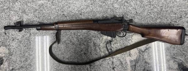 BRITISH (ROF FAZAKERLEY) RIFLE NO. 5 MK I .303 BRITISH 18.75" 1-MAG NO-CASE/BOX WOOD USED AB7300