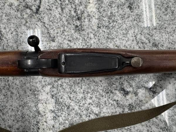 BRITISH (ROF FAZAKERLEY) RIFLE NO. 5 MK I .303 BRITISH 18.75" 1-MAG NO-CASE/BOX WOOD USED AB7300 - Image 8
