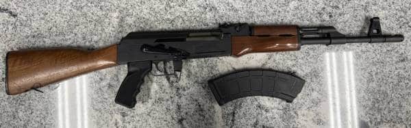 CENTURY ARMS C39V2 AK 7.62X39 16.25" RIFLE MILLED/WOOD NO-CASE/BOX 1-MAG BLACK USED C39V2A27338