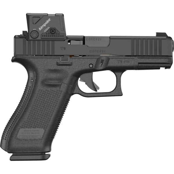 GLOCK 45 GEN 5 AIMPOINT COA PACKAGE BLUE LABEL 9MM 17+1 3MAGS 4.02" BLACK - Image 2