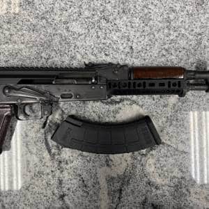 ROMARM/CUGIR DRACO 7.62X39 11.5" PISTOL 1-MAG UPGRADED, KNS GAS, AND CONCENTRIC BARREL NO-CASE/BOX BLACK USED ROA22DG-5994