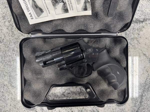 HWM EAA EA/R 2.25" 38SPL 6RD ORIGINAL CASE BLACK USED 1709957