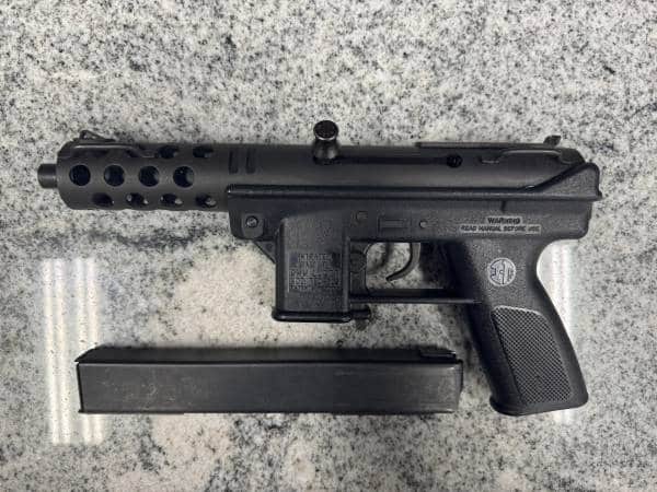 INTRATEC TEC-DC9 "TEC9" 5" 9MM 30+1 1-MAG NO-CASE/BOX BLACK USED C029823