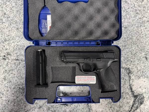 SMITH & WESSON M&P9 9MM 4.25" 17+1 1-MAG ORIGINAL CASE BLACK USED HMK9282
