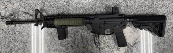 SOLGW LOYAL 9 RIFLE 16" 5.56 CUSTOM NO-MAG/CASE/BOX BLACK USED TBL-105888