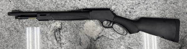 HENRY BIG BOY X H012X 44MAG/SPL 7+1 LEVER ACTION RIFLE NO-BOX/CASE BLACK USED XBBS12272