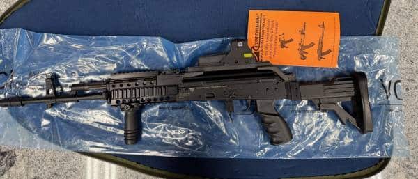 FABRYKA BRONI RADOM .762 S BERYL M1 16" AOA IMPORT 7.62X39MM EOTECH 552 NO-MAG ORIGINAL CASE BLACK USED 2021SC00159PL