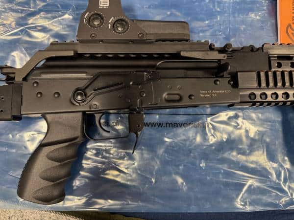 FABRYKA BRONI RADOM .762 S BERYL M1 16" AOA IMPORT 7.62X39MM EOTECH 552 NO-MAG ORIGINAL CASE BLACK USED 2021SC00159PL - Image 3