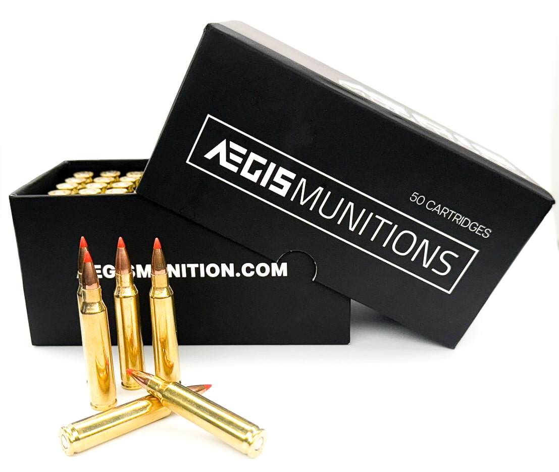 AEGIS MUNITIONS 223 55GR VMAX 50RDS BOXED
