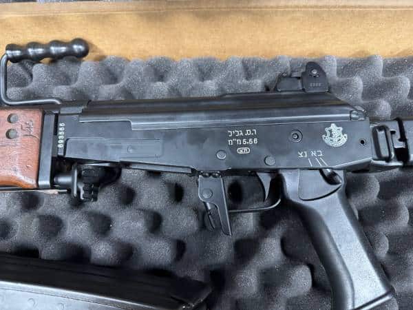 HILLBILLY FIREARMS GALIL ARM 5.56" 18" 6-MAGS ORIGINAL BOX BLACK USED 693565 - Image 2