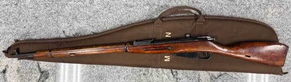 RUSSIAN TULA M91/30 MOSIN NAGANT 7.62X54R 29" W/ SOFT CASE MATCHING SN WOOD/BLACK USED 9130003911