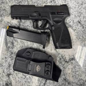 TAURUS G3 9MM 4" 15/17+1 2-MAGS NO-BOX/CASE HOLSTER BLACK USED ABE531672