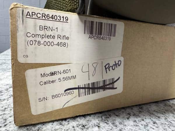 BROWNELLS BRN-601 20" 5.56 1-MAG BOX BLACK OD GREEN USED B6011457 - Image 4