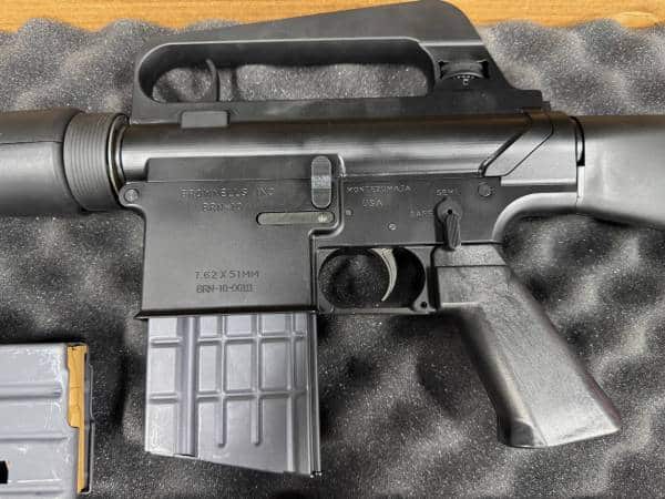 BROWNELLS BRN-10B 20" 7.62X51 4-MAGS LIGHTWEIGHT ORIGINAL BOX BLACK USED BRN-10-00111 - Image 2