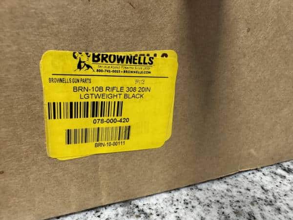 BROWNELLS BRN-10B 20" 7.62X51 4-MAGS LIGHTWEIGHT ORIGINAL BOX BLACK USED BRN-10-00111 - Image 4