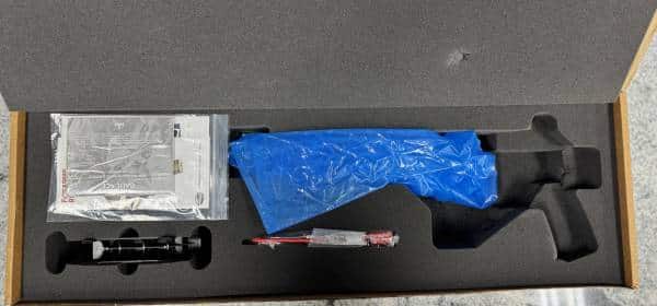 GAILI ACE SAR GEN1 5.45X39 16" FOLDING RIFLE NEVER FIRED ORIGINAL BOX/ACCESSORIES NO-MAG BLACK USED G1600148 - Image 2