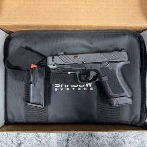 SHADOW SYSTEMS CR920P 3.75" 9MM 10/13+1 2-MAGS ORIGINAL CASE BLACK S036653