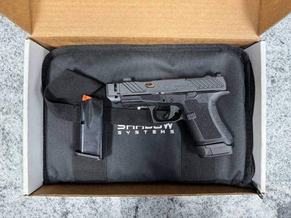SHADOW SYSTEMS CR920P 3.75" 9MM 10/13+1 2-MAGS ORIGINAL CASE BLACK S036653
