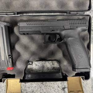 CZ P-10 F 9MM 4.5" 19+1 2-MAGS ORIGINAL CASE BLACK USED D130373