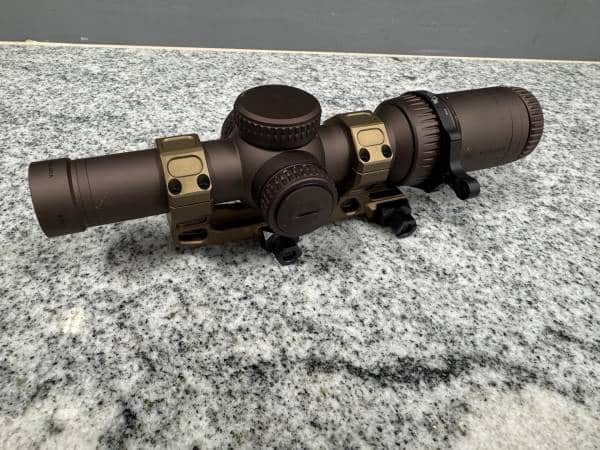 VORTEX RAZOR HD GEN II-E 1-6X24 W/ GEISSELE SUPER PRECISION MOUNT FDE USED J12270