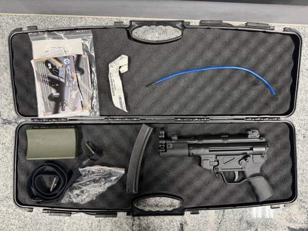 MKE CENTURY ARMS AP5-M 9MM 4.6" 30+1 PISTOL 1-MAG ORIGINAL CASE BLACK NEVER FIRED USED T0624-21CE00492