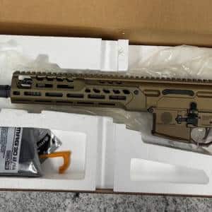 SIG SAUER INC SIG MCX LT 11.5" 5.56 30+1 1-MAG ORIGINAL CASE NEVER FIRED FDE USED 63J042836