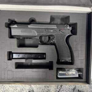 FK BRNO PSD 5.3" 7.5FK PISTOL 16+1 2-MAGS ORIGINAL CASE BLACK NEVER FIRED USED AB4823