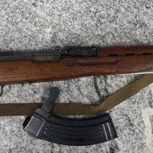 YUGO 59/66 SKS 22" 7.62X39MM 1-MAG NO-CASE NON-MATCHING USED WOOD/BLACK 0590295