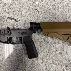 SONS OF LIBERTY GUN WORKS BROADSWORD COMPLETE UPPER LOADED NEVER FIRED USED BLACK 1776-121480