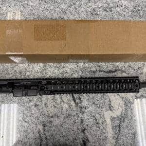 LMT MRP-L QUAD 13.25 WITH 16" LMT BARREL AND LMT BCG/CH NEVER FIRED W/ BOX USED BLACK LMTMRPLQUADUSED