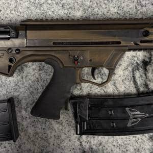 BLACK ACES TACTICAL FD12 12GA 18.5" SEMI AUTO SHOTGUN 5+1 2-MAGS NO-CASE/BOX BRONZE USED 21-BLP36383